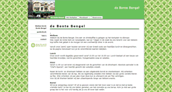 Desktop Screenshot of bontebengel.nl